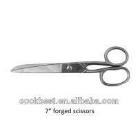 hot sell classic stainless steel mirror finish 7" forged tailor scissors mundial scissors sewing scissors