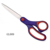 Colorful soft grip long sharp tailor Scissors types of medical scissors