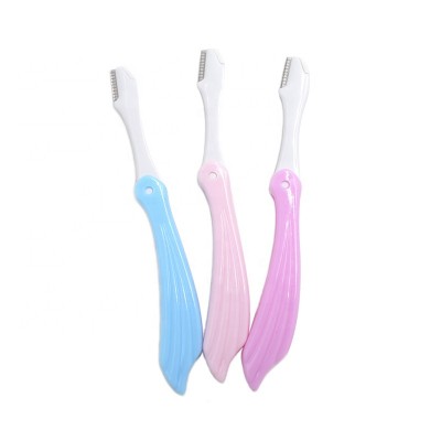 Wholesale Foldable style cosmetic eyebrow razor Trimmer blade shaver for women