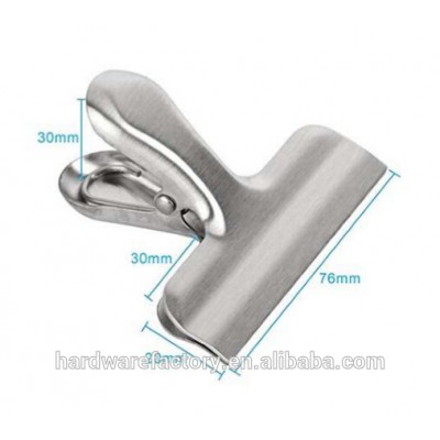 Metal airtight bag clip large Stainless Steel clip